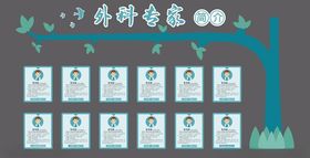 外科专家简介文化墙