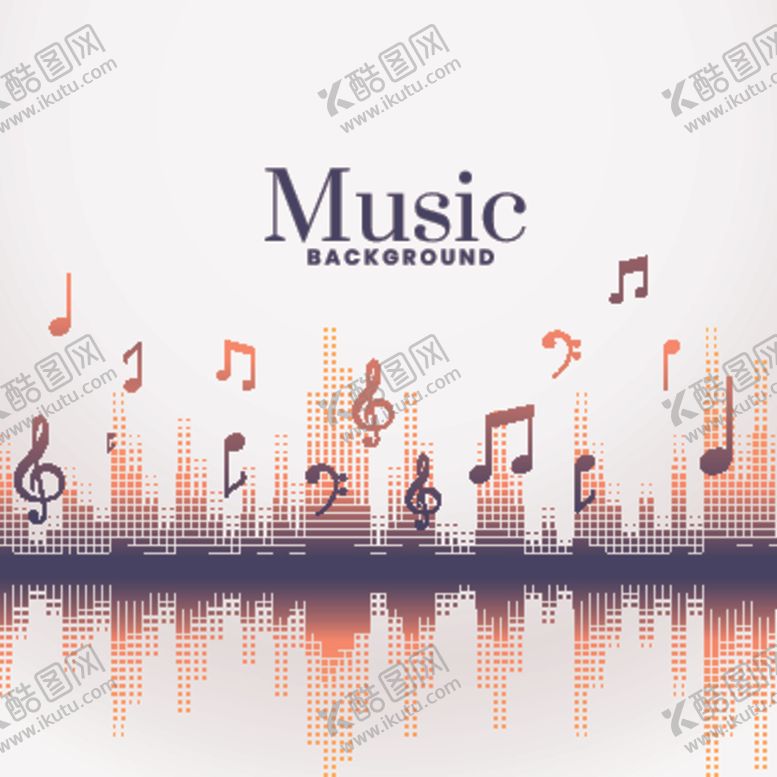 编号：79575810110259486735【酷图网】源文件下载-音乐音符背景素材