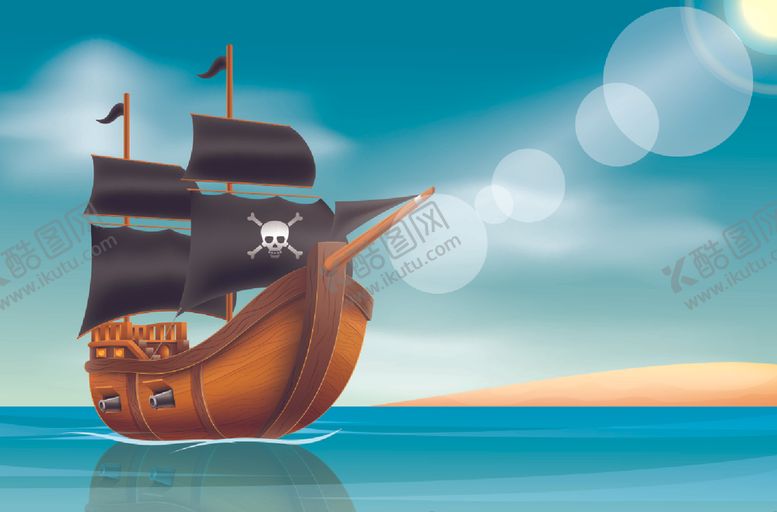 编号：72436810010632208821【酷图网】源文件下载-海盗船