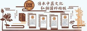 中医养生国粹中医药文化墙