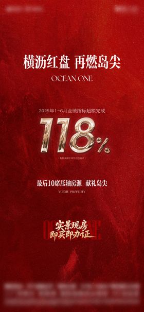 地产热销人气海报