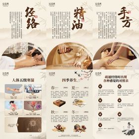 传统中医手疗精品经络展示