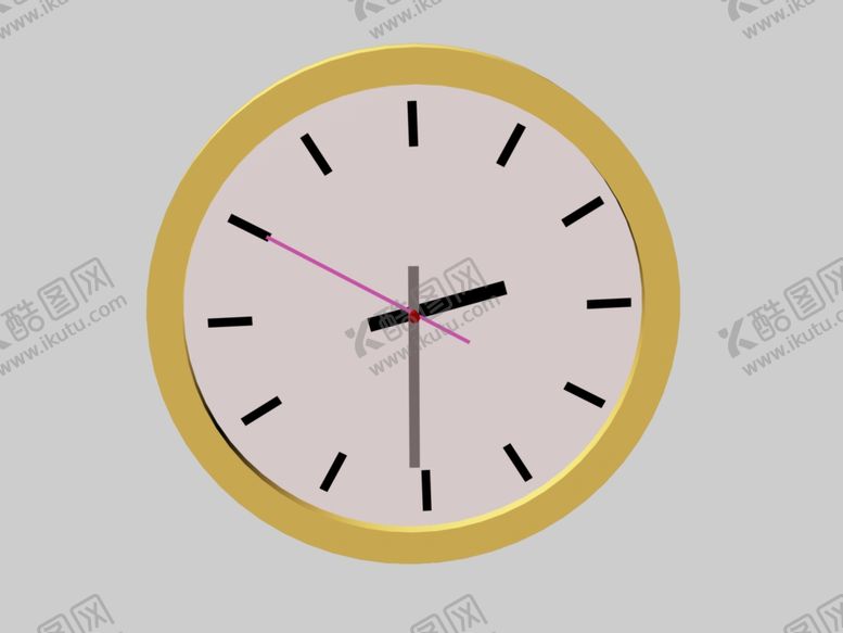编号：87311009112054334760【酷图网】源文件下载-圆形挂钟