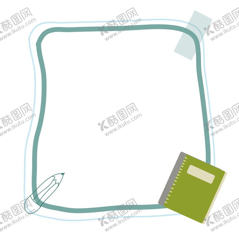 编号：69532510191610246554【酷图网】源文件下载-卡通边框简洁边框