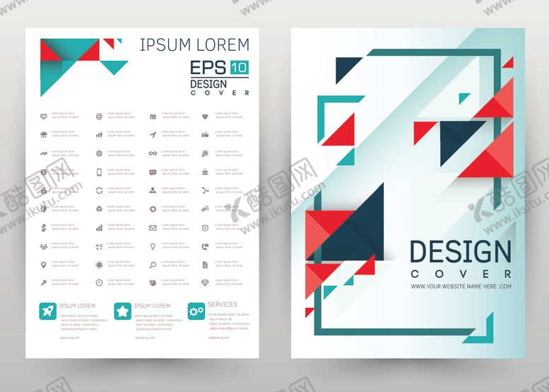 编号：91459410031601203529【酷图网】源文件下载-几何画册