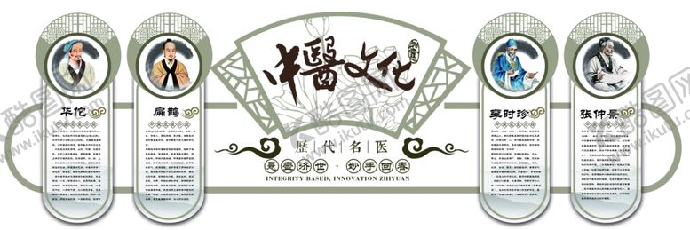 编号：46614402050538363964【酷图网】源文件下载-中医文化墙