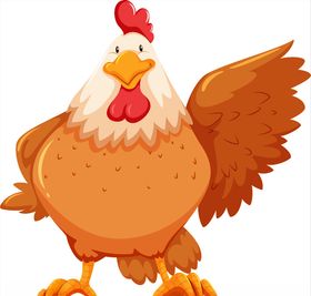 卡通小鸡