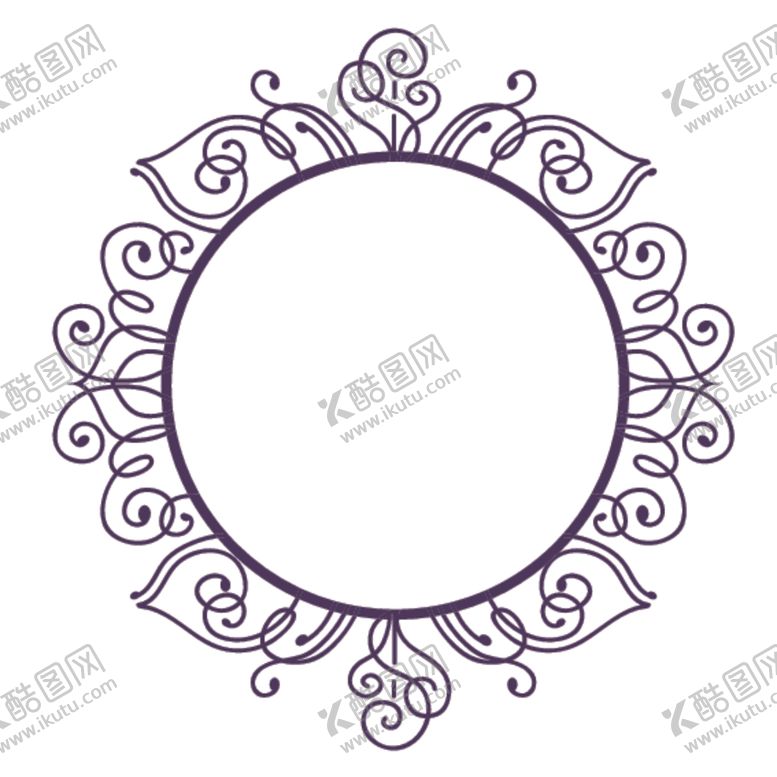 编号：89220610282347543892【酷图网】源文件下载-精美花纹边框装饰