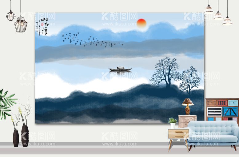 编号：31907609212245163192【酷图网】源文件下载-山水画 