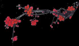 创意花朵植物图案