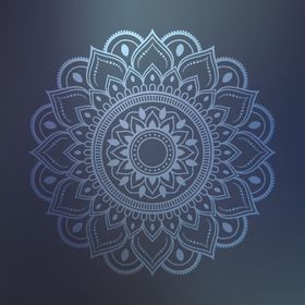 曼陀罗万花筒图案