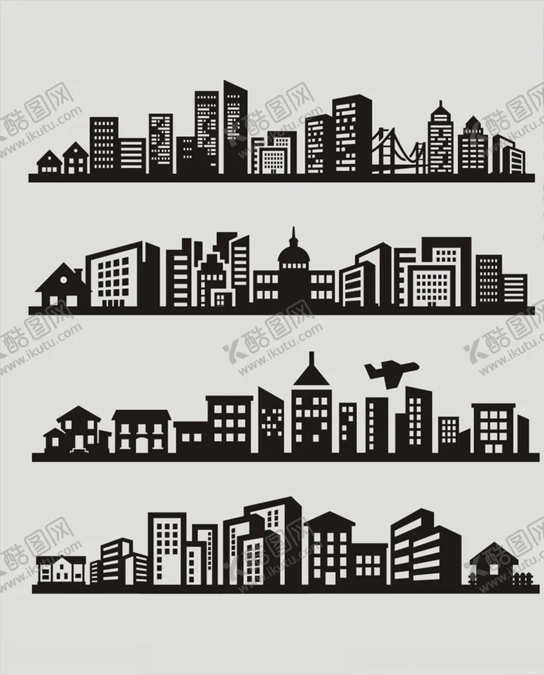 编号：35228707041514317226【酷图网】源文件下载-建筑物矢量图