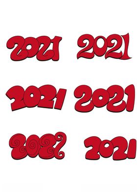 2021艺术字体