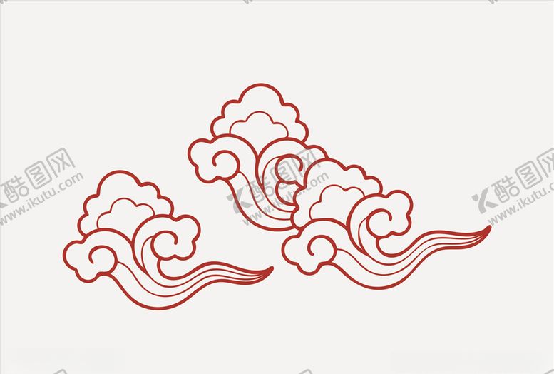编号：66029903260242546382【酷图网】源文件下载-矢量祥云元素