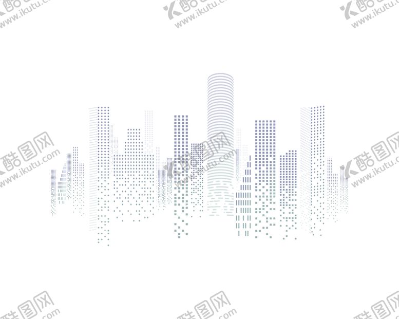 编号：52013409211631085081【酷图网】源文件下载-城市建筑剪影