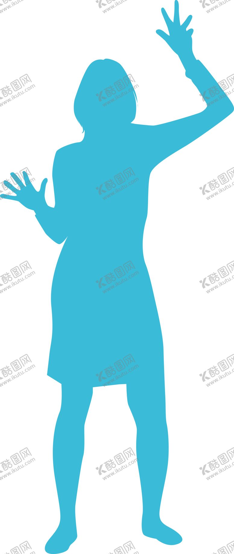 编号：82524304121014478017【酷图网】源文件下载-唱歌跳舞剪影