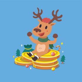 圣诞麋鹿