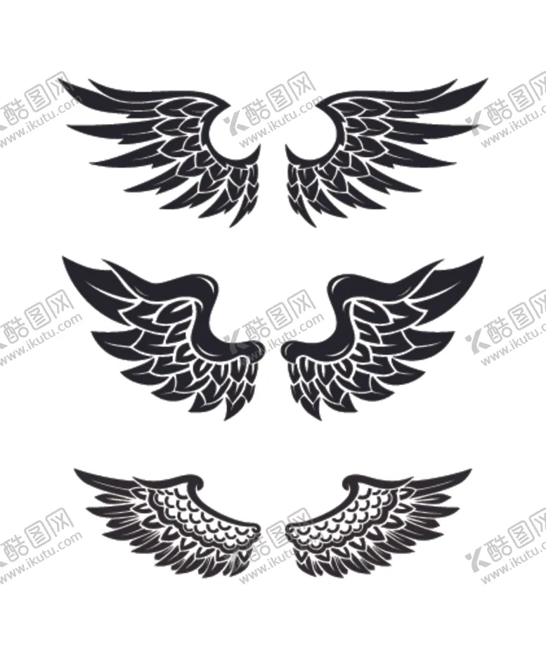 编号：86718807011747475879【酷图网】源文件下载-翅膀logo