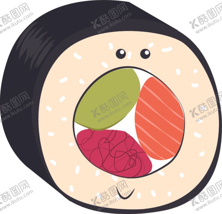 编号：32488410311114412068【酷图网】源文件下载-可爱美食