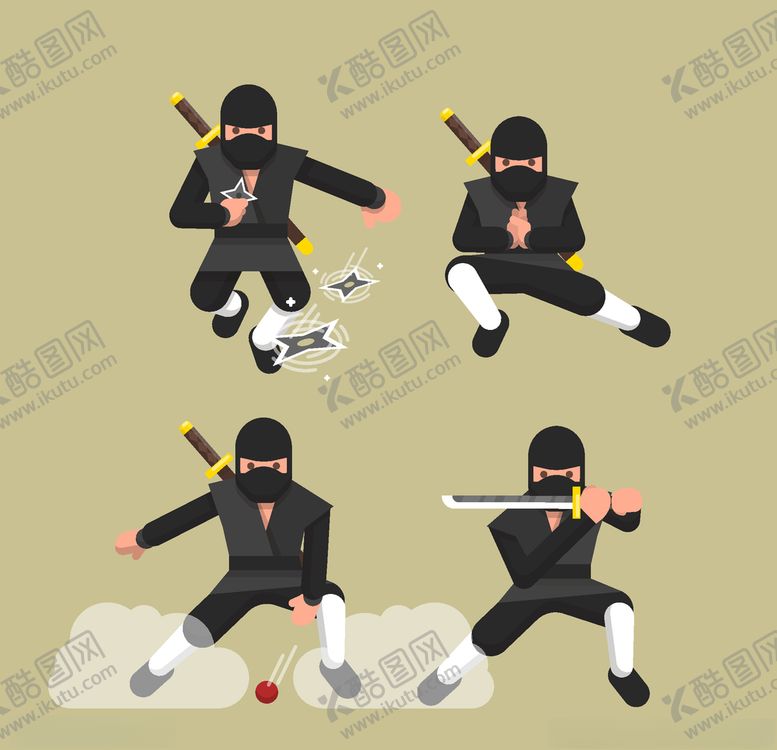 编号：87823904232223192620【酷图网】源文件下载-忍者
