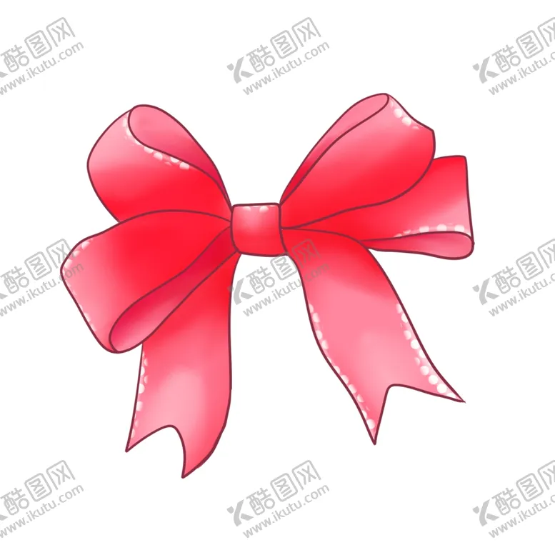 编号：76904205160736397813【酷图网】源文件下载-可爱蝴蝶结插画装饰图案
