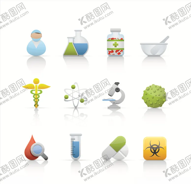 编号：51835606302036271238【酷图网】源文件下载-矢量化学小图标