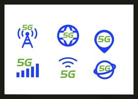 5G信号图标