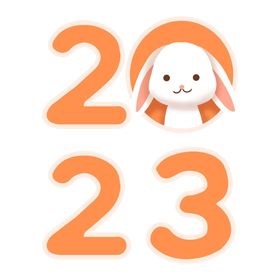 卡通2023字体