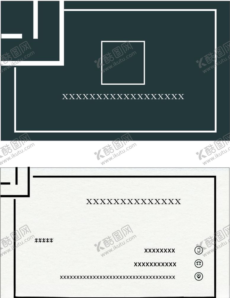编号：62282609271732511571【酷图网】源文件下载-灰白高端商务名片