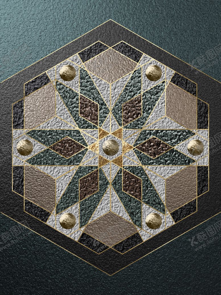 编号：96436609230147515164【酷图网】源文件下载-欧式几何地板