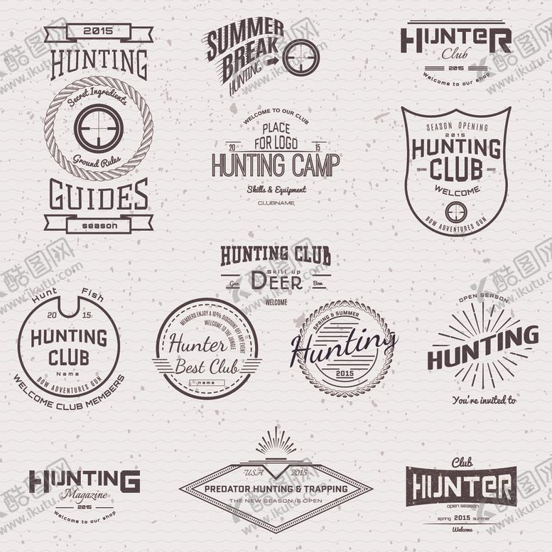 编号：72886009291208093528【酷图网】源文件下载-复古徽标