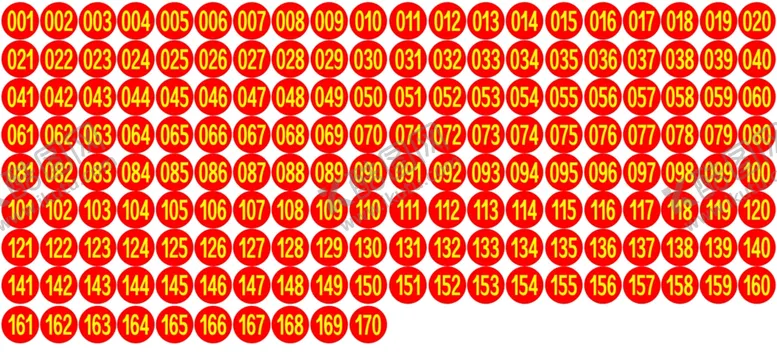 编号：58645809111255042790【酷图网】源文件下载-01-170餐桌序号