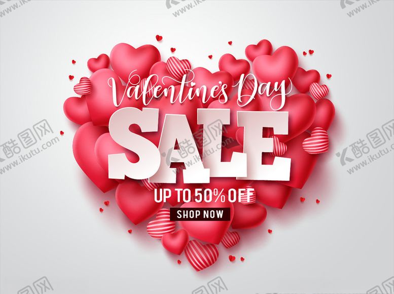 编号：63380410011512341326【酷图网】源文件下载-情人节促销