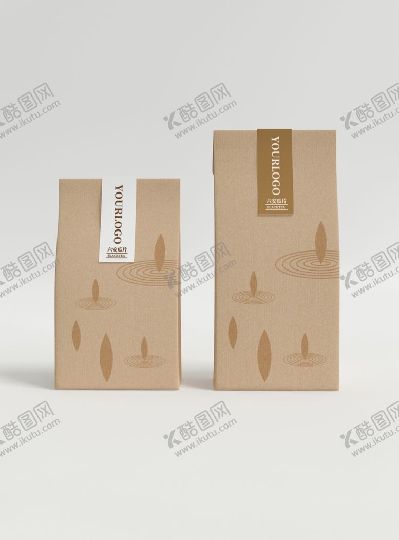 编号：93756206281310438642【酷图网】源文件下载-茶叶袋子包装样机