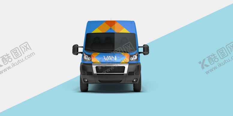 编号：45246410310540299451【酷图网】源文件下载-面包车车身样机