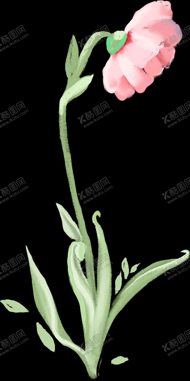 编号：32264310251647581788【酷图网】源文件下载-手绘鲜花