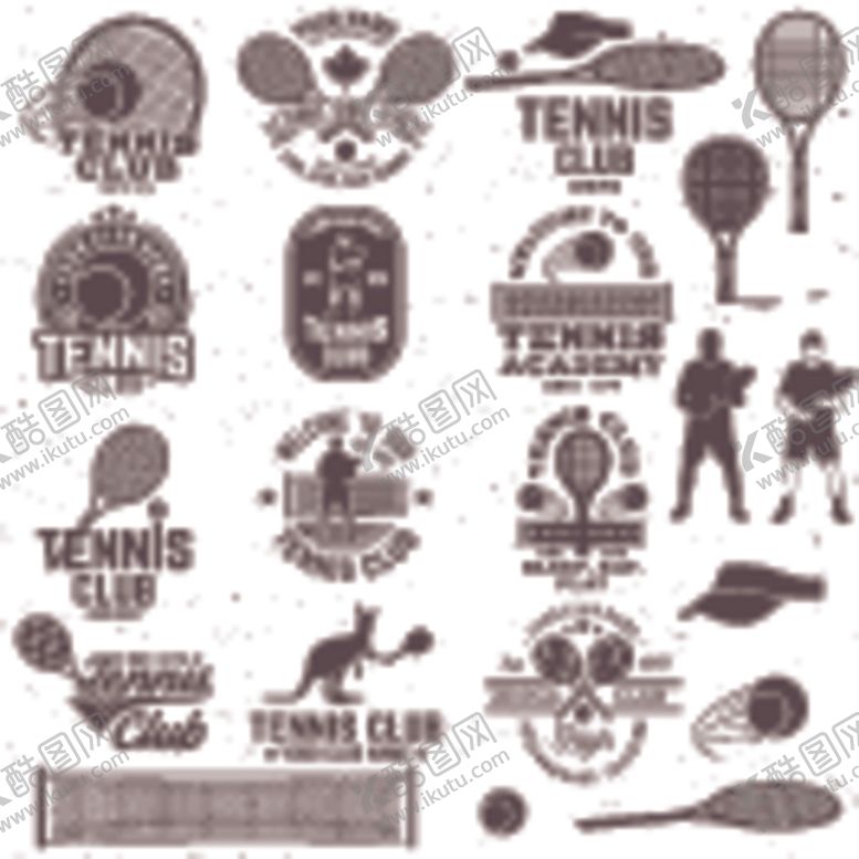 编号：31239409170814158453【酷图网】源文件下载-羽毛球标签