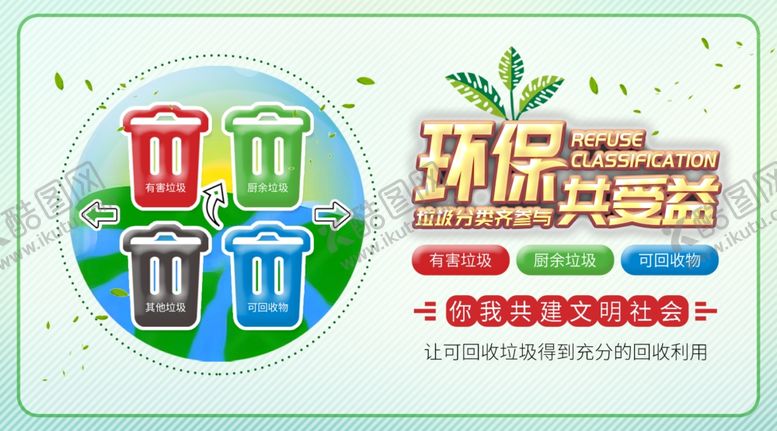 编号：85726706261253342344【酷图网】源文件下载-垃圾分类