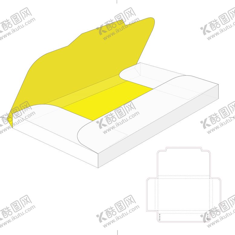 编号：05691809190209513051【酷图网】源文件下载-包装盒刀模图