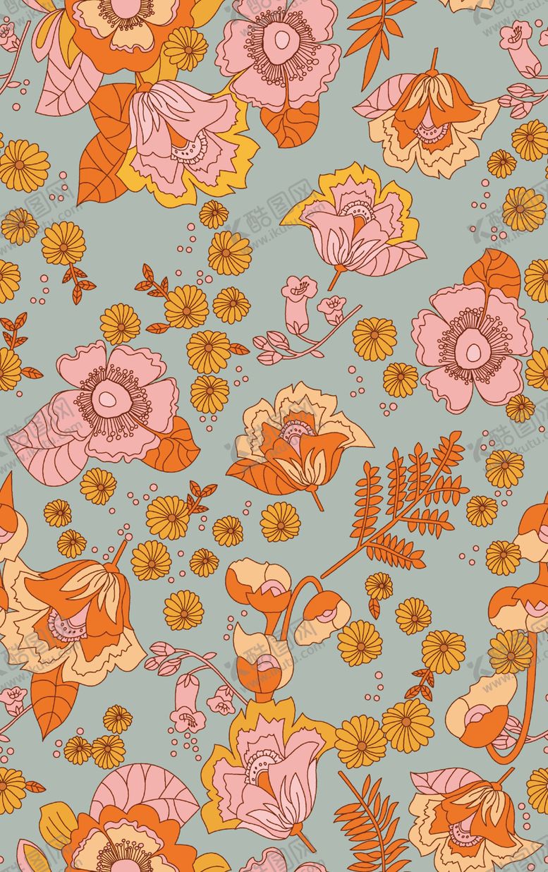 编号：68244610181151274503【酷图网】源文件下载-大牌花型