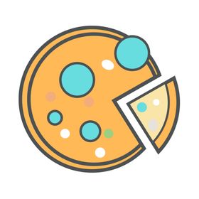 披萨工具图标图形标志素材