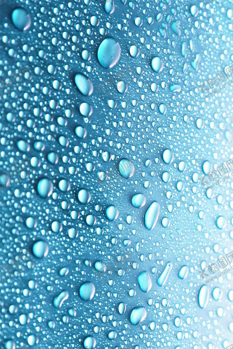 编号：23176909292020070512【酷图网】源文件下载-水滴蓝色雨滴背景图