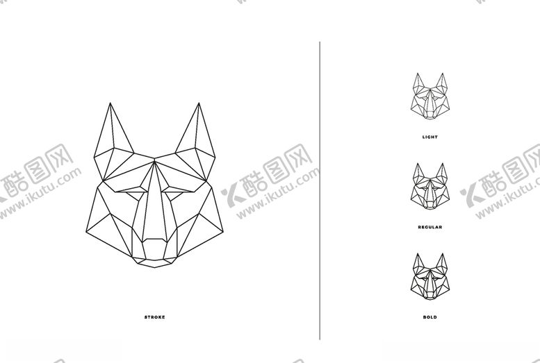 编号：98194209200118317088【酷图网】源文件下载-动物线性设计