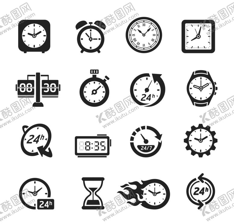 编号：58302709200757148995【酷图网】源文件下载-时钟
