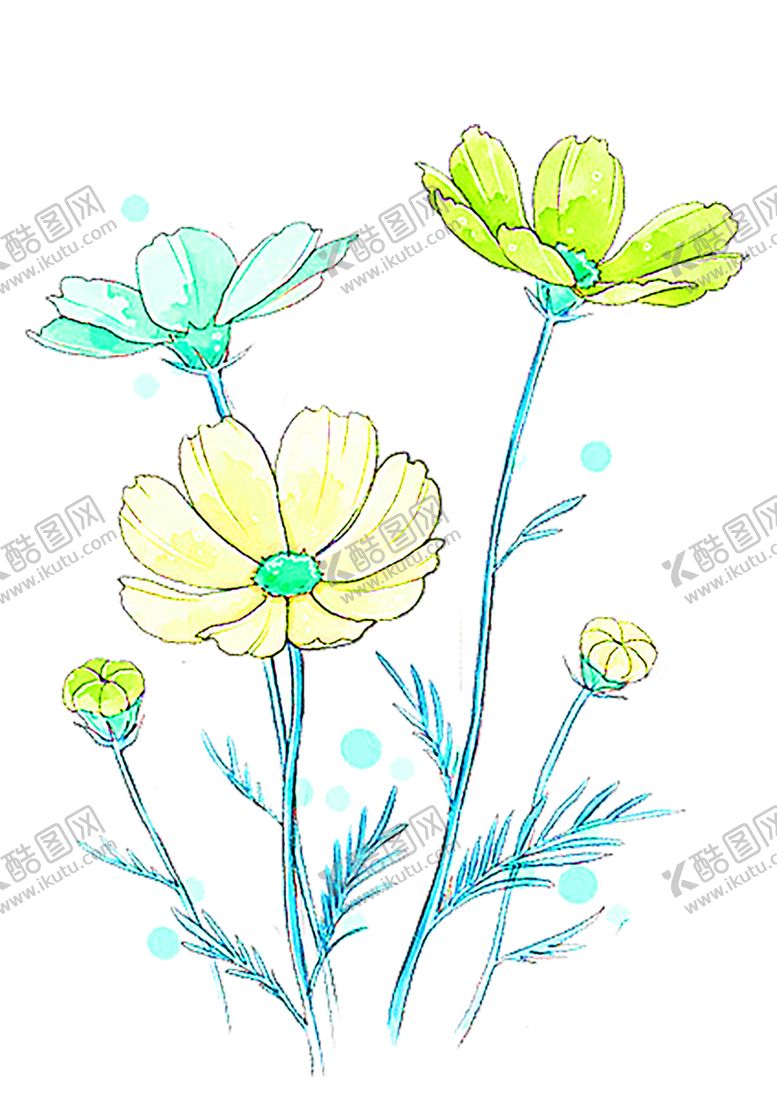 编号：44439010200546378276【酷图网】源文件下载-花素材