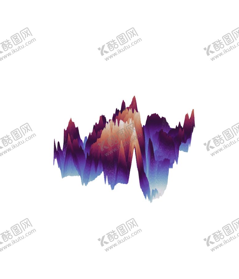 编号：18111905091257305979【酷图网】源文件下载-抽象山峰