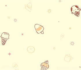 卡通冰淇淋