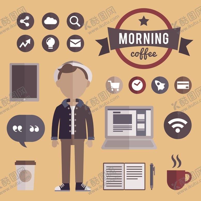 编号：41889210121630429801【酷图网】源文件下载-商务图标