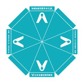 云米广告伞