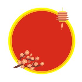 红色边框
